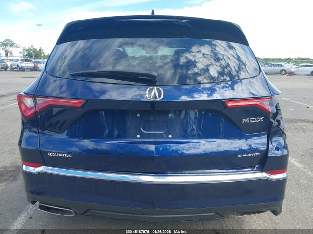 45187079 :رقم المزاد ، 5J8YE1H3XNL016531 vin ، 2022 Acura Mdx Standard مزاد بيع