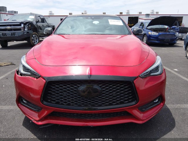 JN1FV7LK5NM660393 Infiniti Q60 Red Sport 400