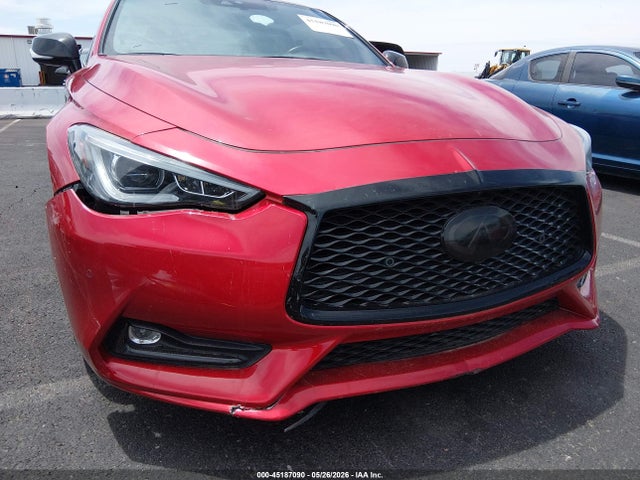 JN1FV7LK5NM660393 Infiniti Q60 Red Sport 400