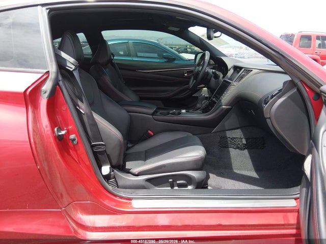 JN1FV7LK5NM660393 Infiniti Q60 Red Sport 400