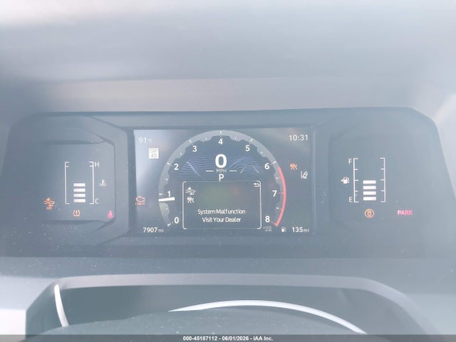 45187112 :رقم المزاد ، 3TYJDAHN4ST034171 vin ، 2025 Toyota Tacoma Sr مزاد بيع