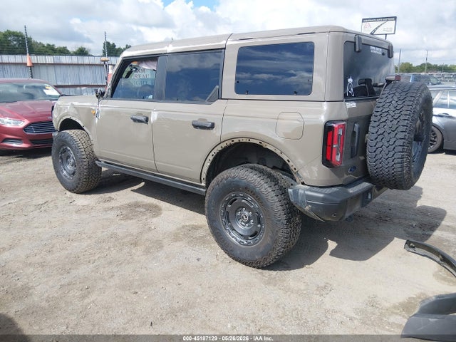 Aukcja sprzedaży 2025 Ford Bronco Badlands, vin: 1FMEE9BP5SLA68748, numer aukcji: 45187129