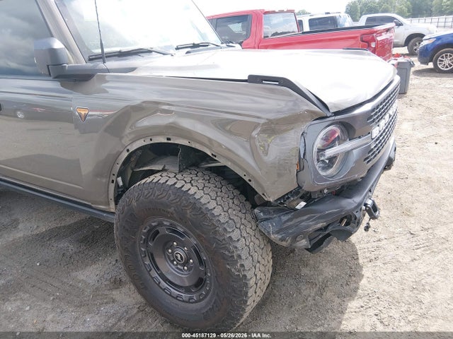 Aukcja sprzedaży 2025 Ford Bronco Badlands, vin: 1FMEE9BP5SLA68748, numer aukcji: 45187129
