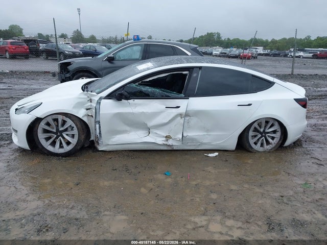 2023 Tesla Model 3 Rear-wheel Drive მანქანა იყიდება აუქციონზე, vin: 5YJ3E1EAXPF413643, აუქციონის ნომერი: 45187145