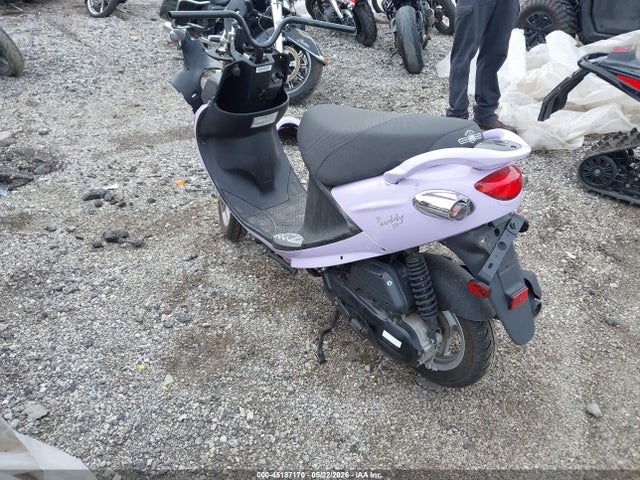 45187170 :رقم المزاد ، RFVPAP5A2R1135497 vin ، 2024 Genuine Scooter Co. Buddy 50 مزاد بيع