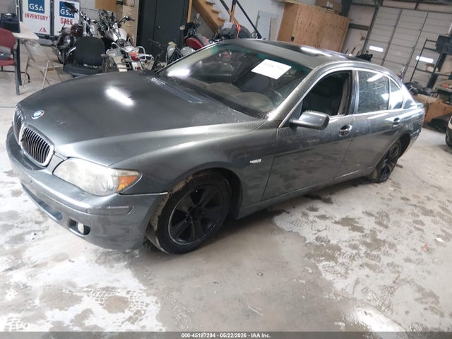 45187294 :رقم المزاد ، WBAHN83586DT35595 vin ، 2006 Bmw 750li مزاد بيع