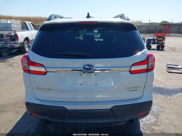 45187295 :رقم المزاد ، 4S4WMAJD3K3436344 vin ، 2019 Subaru Ascent Limited مزاد بيع