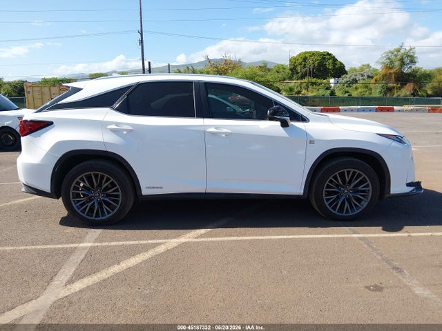 2018 Lexus Rx 450h მანქანა იყიდება აუქციონზე, vin: 2T2BGMCA6JC022572, აუქციონის ნომერი: 45187332