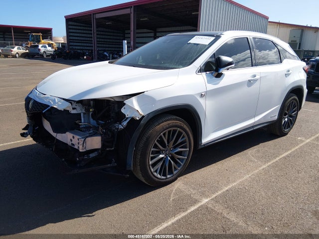 2018 Lexus Rx 450h მანქანა იყიდება აუქციონზე, vin: 2T2BGMCA6JC022572, აუქციონის ნომერი: 45187332