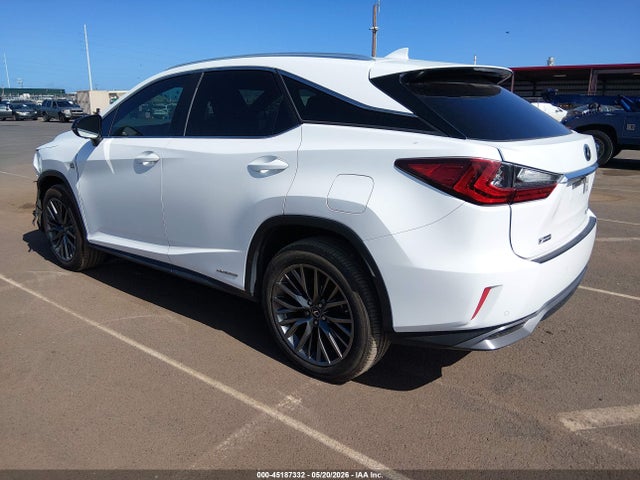 2018 Lexus Rx 450h მანქანა იყიდება აუქციონზე, vin: 2T2BGMCA6JC022572, აუქციონის ნომერი: 45187332