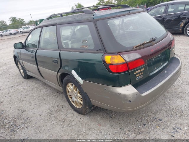2001 Subaru Outback H6-3.0 მანქანა იყიდება აუქციონზე, vin: 4S3BH896517649065, აუქციონის ნომერი: 45187339