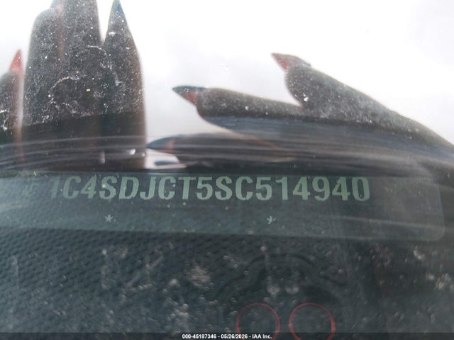 45187346 :رقم المزاد ، 1C4SDJCT5SC514940 vin ، 2025 Dodge Durango R/t مزاد بيع