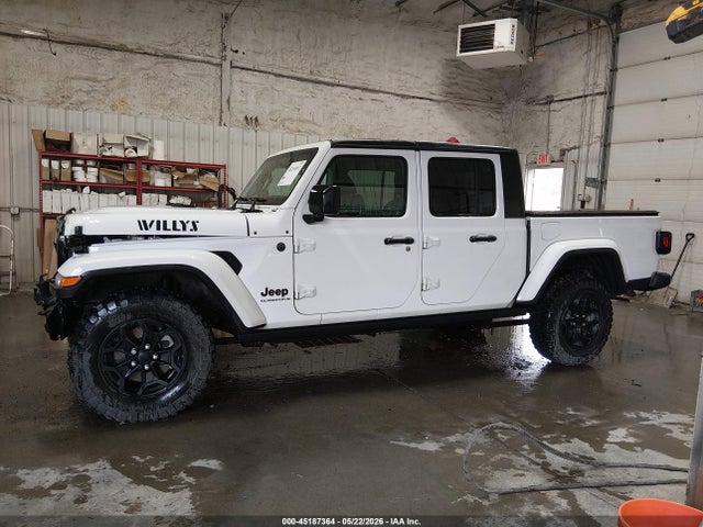 Продаж на аукціоні авто 2023 Jeep Gladiator Willys 4x4, vin: 1C6HJTAG5PL504346, номер лоту: 45187364