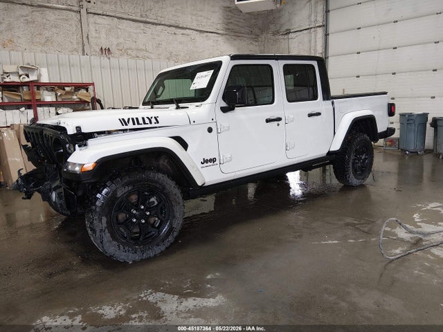 Продаж на аукціоні авто 2023 Jeep Gladiator Willys 4x4, vin: 1C6HJTAG5PL504346, номер лоту: 45187364
