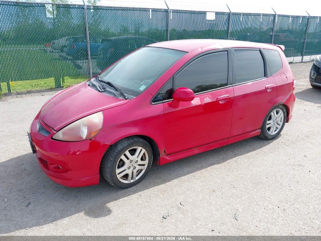 2008 Honda Fit Sport მანქანა იყიდება აუქციონზე, vin: JHMGD38648S040268, აუქციონის ნომერი: 45187404