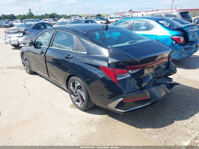 45187441 :رقم المزاد ، KMHLS4DG6SU890601 vin ، 2025 Hyundai Elantra Sel Convenience مزاد بيع
