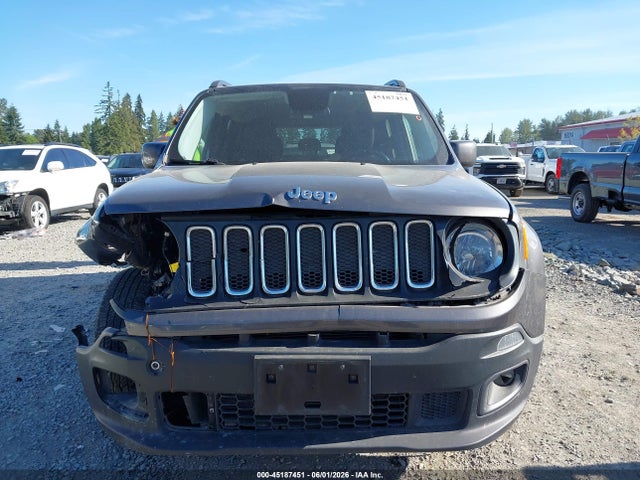 Продаж на аукціоні авто 2017 Jeep Renegade Latitude Fwd, vin: ZACCJABB8HPG31356, номер лоту: 45187451