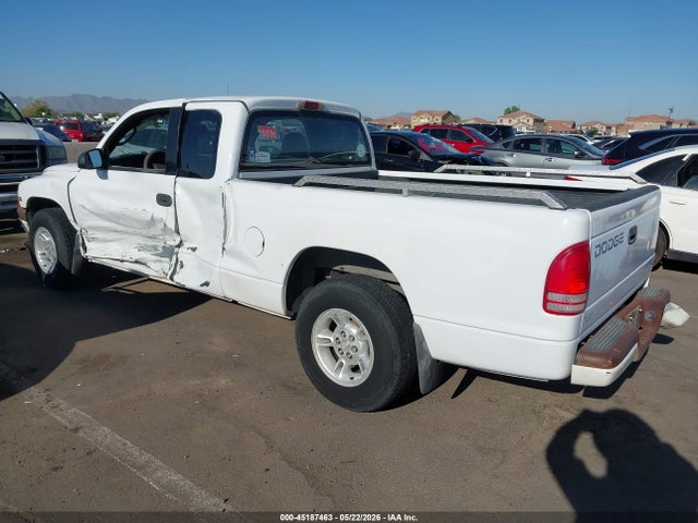 2000 Dodge Dakota Slt/sport მანქანა იყიდება აუქციონზე, vin: 1B7GL22XXYS784165, აუქციონის ნომერი: 45187463