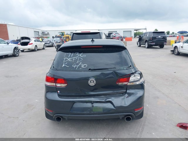 2012 Volkswagen Gti 4-door მანქანა იყიდება აუქციონზე, vin: WVWHV7AJ2CW252497, აუქციონის ნომერი: 45187489