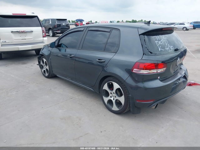 2012 Volkswagen Gti 4-door მანქანა იყიდება აუქციონზე, vin: WVWHV7AJ2CW252497, აუქციონის ნომერი: 45187489
