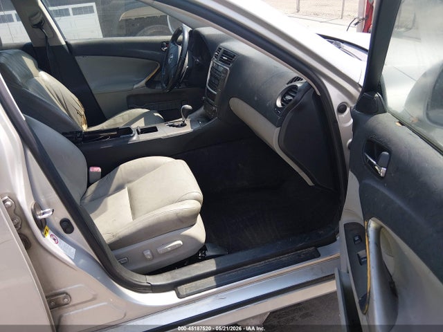 2006 Lexus Is 250 მანქანა იყიდება აუქციონზე, vin: JTHBK262062020090, აუქციონის ნომერი: 45187520
