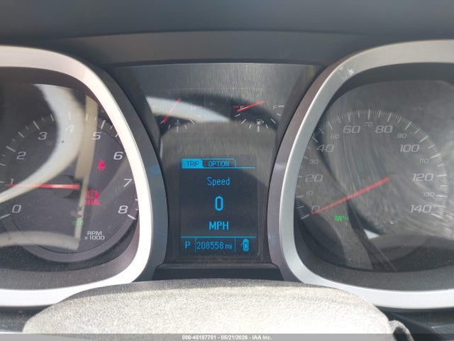 45187701 :رقم المزاد ، 2GNALDEK1D6413093 vin ، 2013 Chevrolet Equinox 1lt مزاد بيع