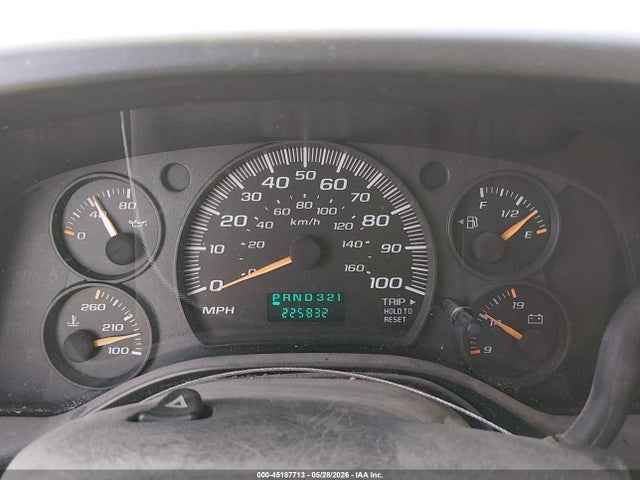 45187713 :رقم المزاد ، 1GCFG15X931238638 vin ، 2003 Chevrolet Express مزاد بيع