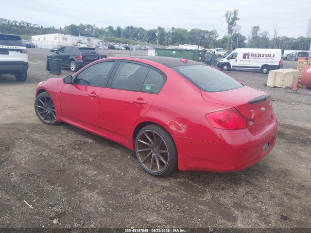 45187845 :رقم المزاد ، JN1CV6ARXBM401665 vin ، 2011 Infiniti G37x مزاد بيع