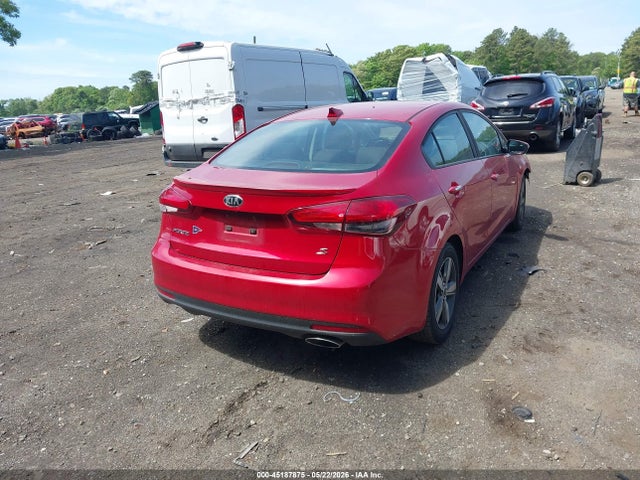 2018 Kia Forte S მანქანა იყიდება აუქციონზე, vin: 3KPFL4A7XJE175014, აუქციონის ნომერი: 45187875