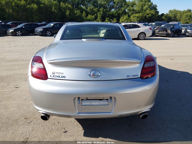 Продаж на аукціоні авто 2006 Lexus Sc 430, vin: JTHFN48Y969001888, номер лоту: 45187889