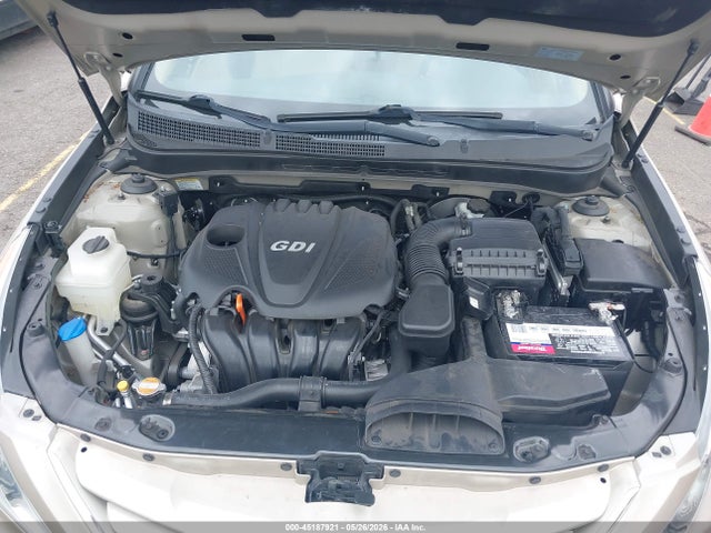 45187921 :رقم المزاد ، 5NPEB4AC5BH042881 vin ، 2011 Hyundai Sonata Gls مزاد بيع