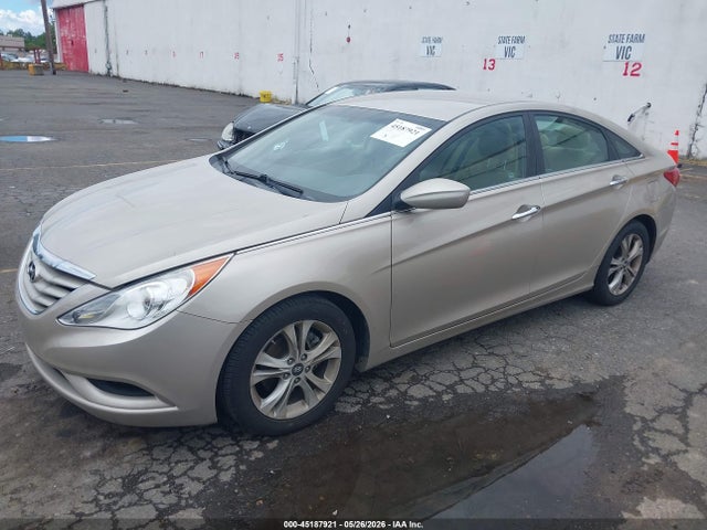 45187921 :رقم المزاد ، 5NPEB4AC5BH042881 vin ، 2011 Hyundai Sonata Gls مزاد بيع
