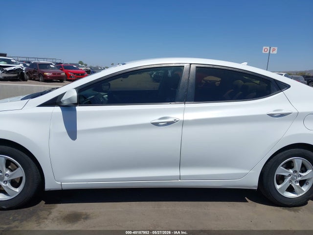 45187952 :رقم المزاد ، 5NPDH4AE4FH552897 vin ، 2015 Hyundai Elantra Se مزاد بيع