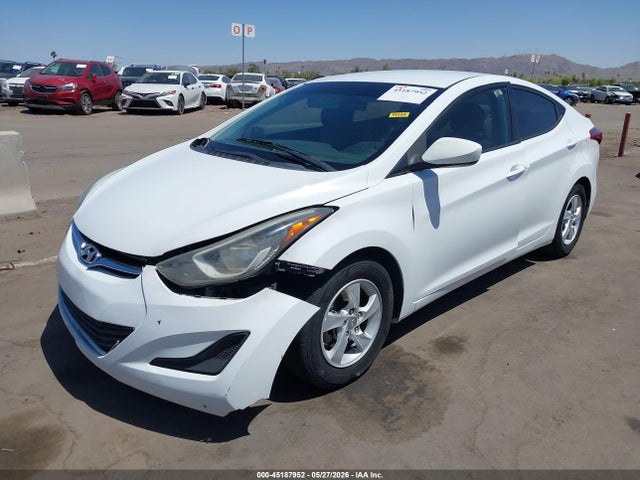 45187952 :رقم المزاد ، 5NPDH4AE4FH552897 vin ، 2015 Hyundai Elantra Se مزاد بيع