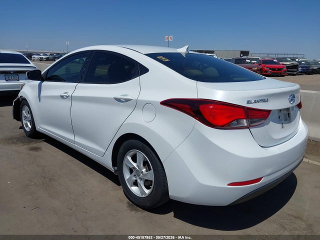45187952 :رقم المزاد ، 5NPDH4AE4FH552897 vin ، 2015 Hyundai Elantra Se مزاد بيع