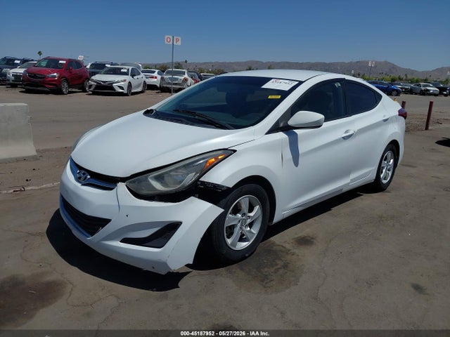45187952 :رقم المزاد ، 5NPDH4AE4FH552897 vin ، 2015 Hyundai Elantra Se مزاد بيع
