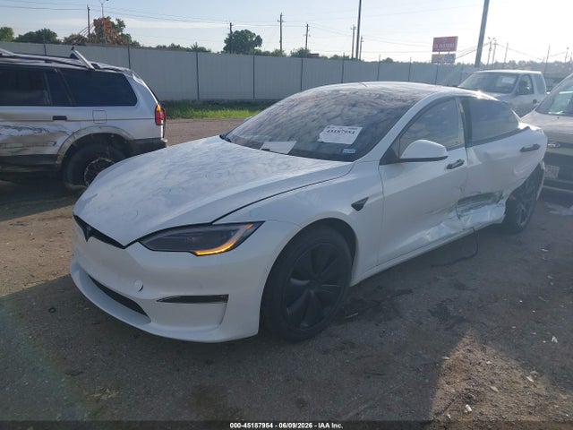 45187954 :رقم المزاد ، 5YJSA1E58NF494021 vin ، 2022 Tesla Model S Dual Motor All-wheel Drive مزاد بيع