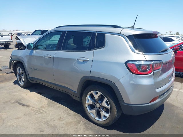 2020 Jeep Compass Limited Fwd მანქანა იყიდება აუქციონზე, vin: 3C4NJCCBXLT122597, აუქციონის ნომერი: 45187992
