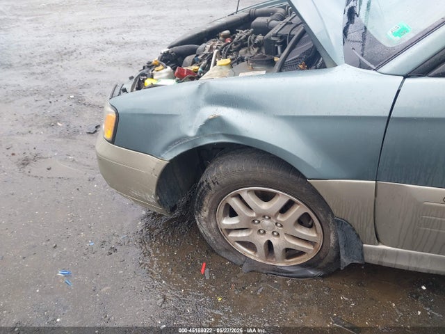 Продажа на аукционе авто 2002 Subaru Outback, vin: 4S3BH675327649422, номер лота: 45188022
