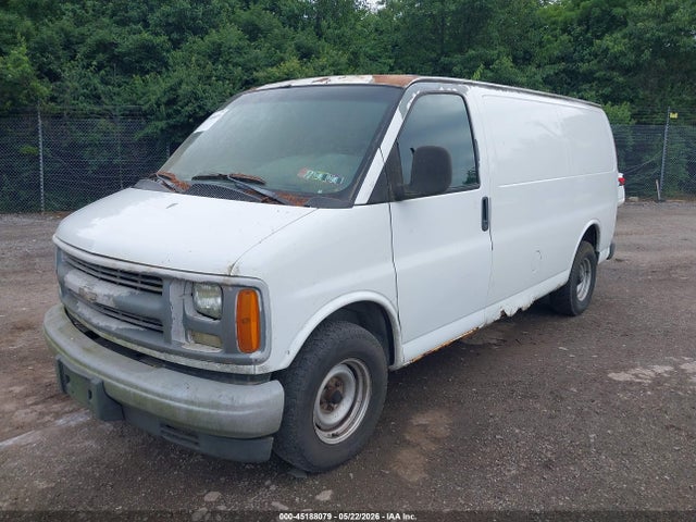 2002 Chevrolet Express მანქანა იყიდება აუქციონზე, vin: 1GCFG15W221168258, აუქციონის ნომერი: 45188079