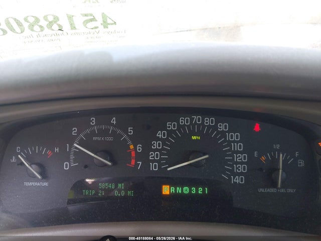 Aukcja sprzedaży 2002 Buick Park Avenue Ultra, vin: 1G4CU541124108975, numer aukcji: 45188084