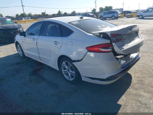 Aukcja sprzedaży 2018 Ford Fusion Hybrid Se, vin: 3FA6P0LUXJR269103, numer aukcji: 45188093