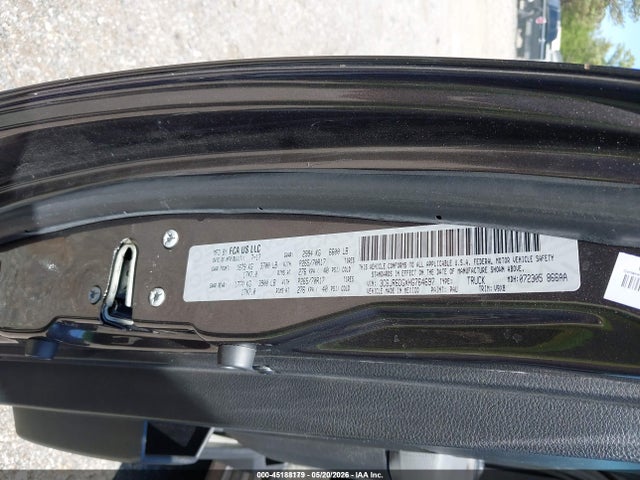 45188179 :رقم المزاد ، 3C6JR6DGXHG764697 vin ، 2017 Ram 1500 Tradesman  4x2 8' Box مزاد بيع