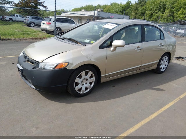 2007 Honda Civic Lx მანქანა იყიდება აუქციონზე, vin: 1HGFA16547L115257, აუქციონის ნომერი: 45188247