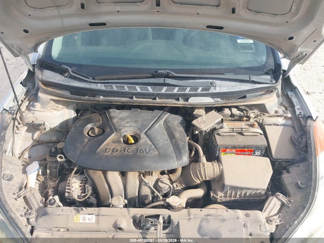 2013 Hyundai Elantra Gls მანქანა იყიდება აუქციონზე, vin: 5NPDH4AE1DH265014, აუქციონის ნომერი: 45188257