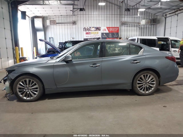 Продажа на аукционе авто 2018 Infiniti Q50 3.0t Luxe, vin: JN1EV7AR3JM435153, номер лота: 45188263