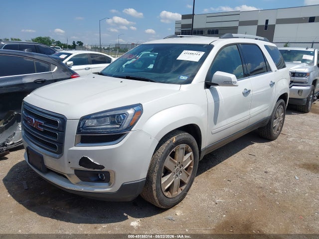 45188314 :رقم المزاد ، 1GKKRSKD2HJ125683 vin ، 2017 Gmc Acadia Limited مزاد بيع