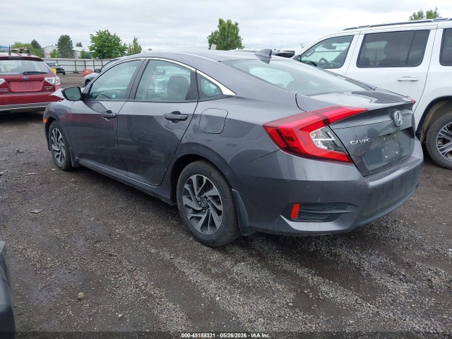 45188321 :رقم المزاد ، 19XFC2F73HE204716 vin ، 2017 Honda Civic Ex مزاد بيع