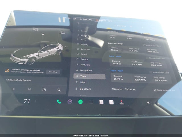 Aukcja sprzedaży 2018 Tesla Model 3 Long Range/mid Range, vin: 5YJ3E1EA0JF028051, numer aukcji: 45188350