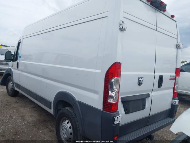 45188425 :رقم المزاد ، 3C6TRVDGXHE506498 vin ، 2017 Ram Promaster 2500 مزاد بيع